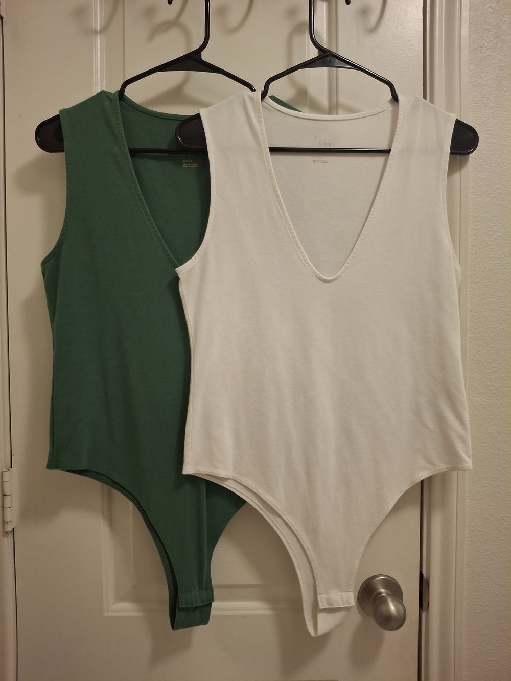 A NEW DAY bundle Of 2 V-Neck Sleeveless Bodysuits